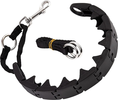 Ram-Pro Small Dog Training Collar - Triple Crown Pro Pinch Collar for Gentle Effective Control, No Barking