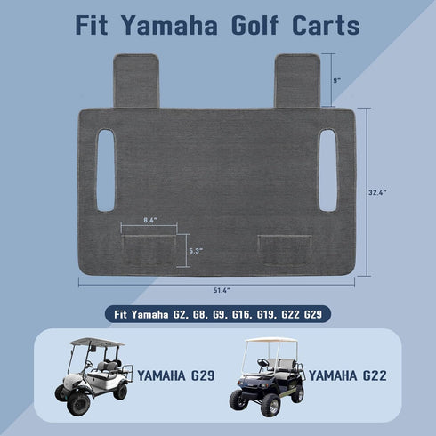 LEAGOMAX Golf Cart Seat Cover Yamaha, Breathable Heavy Duty Universal Seat Blanket Towel for Yamaha G2, G8, G9, G16,