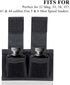 Speedloader Pouch Case Holder, Nylon Tactical Double Speedloader Belt, Universal Fit for .357 .44 from .38 to .45 Colt