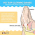 Dog Ear Cleaner dog ear infection treatment Gourd-shaped swabs prevent accidental injury to the ear canal for safer cleaning of your pet's ears. Specifically designed for dogs and cats - Large