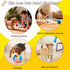 8 Puppy Play Gym with Hanging Toys, Small Dogs Indoor Jungle Playground, PVC Frame with Suction Cups Interactive