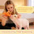 Treat Dispensing Ball for Pigs, Pig Enrichment Toys Food Dispenser for Mini Pigs, Slow Feeder Training Toy Pet