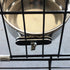 Stainless Steel Coop Cups with Clamp Holder for Dogs - Hanging Bowl, Metal Food Water Feeder for Small Animals