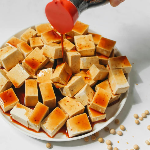 QuirkTech Cubes,5.29oz-Sized Freeze Dried Tofu High Protein Dehydrated Tofu Instant Vegan Food for Ramen Toppings, Miso