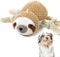 Sloth Interactive Squeaky Dog Toys, Crinkle Plush Chew Toy for Small Medium Large Breeds, Cute Puppy Teething Toys