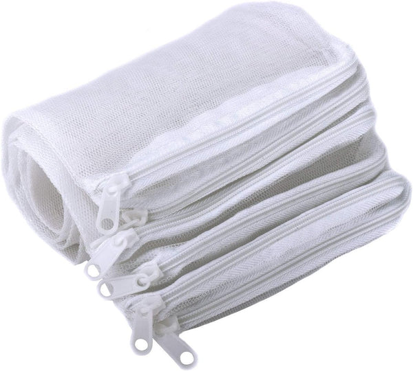Segarty Filter Media Bags, 10PCS 11.7x7.8 Inch Nylon Mesh Bags with Plastic Zipper for Aquarium