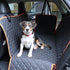 Hammock Amazon Basics Dog Car Seat Cover for Back Seat, Scratch-Resistant Nonslip with Side Flaps and Seatbelt Openings