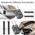 9 LBS PETSFIT Multipurpose Center Console Dog Car Seat, Airline Approved Dog Car Carrier with Safety Tether