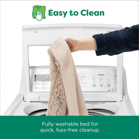 Furhaven Waterproof Throw Blanket for Dogs & Indoor Cats, Washable Shaggy Plush Calming Long Faux Fur & Velvet Dog
