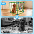 8 SpaceTime Puppy Play Gym with Hanging Toys,Interactive Dog Toys to Keep Them Busy,Puppy Chew