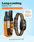 Bousnic Dog Shock Collar - 3300Ft Training Collar with Remote for 5-120lbs Dogs, Rechargeable Waterproof