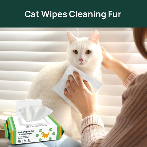 400 Unscented Dog Wipes for Paws and Butt, Large Thick Puppy Wipes for Dogs and Cats, Cleaning and Deodorizing
