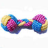 Dog Toys Puppy Teething Chew Toys, Rope Toys, Cat Chew Toys, Safe Braided Rabbit Toys, Healthy Gift (Dumbbell)