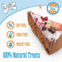 The Lazy Dog Happy Birthday Pie Dog Treat, 5 oz, Special Boy Celebration Treat with Bonus Sign