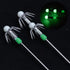 Whoasyst 2Pcs Luminously Squid Live Shrimp Hook Stainless Steel Umbrellas Fishing Cuttlefish Sleeve Squid Jigs Baits