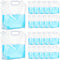 Zubebe 20 Pcs x 1.3 Gallon Water Container Bags Collapsible Emergency Container