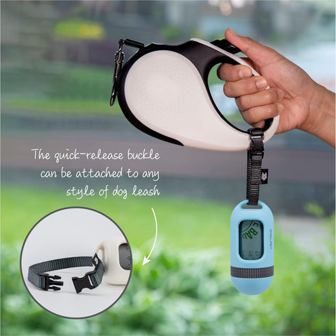 15 SVD.PET Dog Poop Bag Dispenser, Retractable Waste Bag Fits Any Dog Leash, Waste Bags, Poop Bag Holder, Doggy Walking