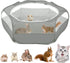 VavoPaw Small Animals Playpen, Waterproof Breathable Indoor Pet Cage Tent with Zipper