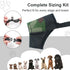 Dog Muzzles Suit, 7 PCS Adjustable Safety Muzzles for Small Medium Large Dogs, Anti-Biting and Anti-Barking (Camouflage)