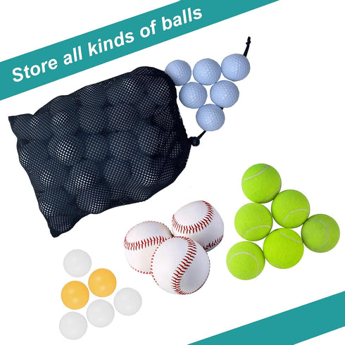 Golf Tee Pouch Bag | Zipper Golf Ball Bag & Accessory Pouch for Men