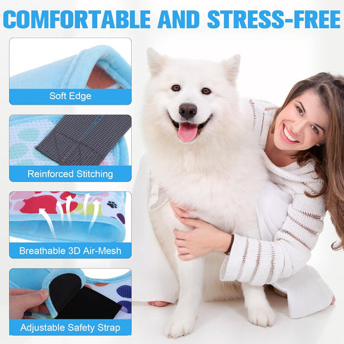 Hammock Trimmer Trimming Hammock PAWCHIE Dog Grooming Harness for Dogs & Cats with Pet Nail Clipper - Cat Hanger Sling