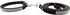 Bling Rhinestone Dog Leash, 4 ft Long & 5/8" Wide for Medium Small Dogs/Cats Training, Walking and Running, Black