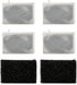 NICREW Replacement Cartridge for Fish Tank Filter Magi 380, Foam and Active Carbon