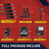 WHATAFIT Resistance Bands, Exercise Bands for Working Out, Work Out Bands with Handles for Fitness Training