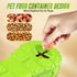 Dog Toys for Aggressive Chewers, Indestructible Natural Rubber Chew Toy with Bleef Flavor for Large Dogs (Green)