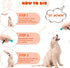 30 Pcs Dog Training Clicker with Wrist Strap - Pet Clicker for Dogs, Cats, Horses, and Birds Behavioral Training