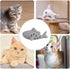 Generic 2Pcs Fish-Shaped Cat Treat Dispenser Toy, Cat Puzzle Feeder, Silicone Chew Food Feeder, Interactive Cats Treat