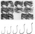 JSHANMEI 150pcs Baitholder Hooks Fishing Octopus Hooks with 2 Barbs, Assorted Size Tackle Box