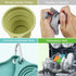 IYYI Collapsible Silicone Camping Cup - Foldable Cup with Lid, Portable for Hiking, Outdoors, Travel