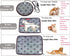 Large Pet Heating Pad 34"x21" for Dogs & Cats, Electric Warming Pad with Timer, Chew Resistant Cord, Easy Clean