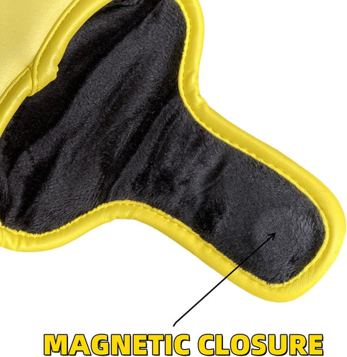 Golf Mallet Putter Head Cover, Fruit Style with Magnetic Closure, Premium Accessories for Men