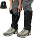 Waterproof Leg Gaiters - Lightweight Adjustable Boot Gaiters for Hiking, Hunting, Climbing