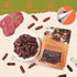 Dogs,10.58 oz Soft Beef Sausage Dog Treats, Slow Roasted Beef Jerky for Dogs High Protein Low Fat, Grain-Free