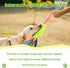 Dog Tug Toys for Aggressive Chewers, Strong Squeak Rope Toy for Large Dogs, Ideal for Training and Play