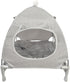 Love&go Elevated Dog Bed with Metal Frame, Cooling Raised Cot for Dog and Cat (Small-18.5x18.5x5.5 inch, Grey)