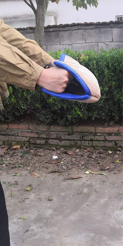 Tealover Dog Bite Pillow Wedge with 2 Handles, Interactive for Puppies and Young Dogs Training and Fetching Games