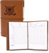 Golf Scorecard Book, Leather Golf Journal Notebook with Pencil, Yardage Book, Pocket Golf Score Book