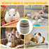 starfa lab 8 Pcs Stacking Cups for Small Animal Toys,Nesting Rabbit Toys of Different Sizes,Safe Plastic Colorful