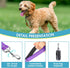BAAPET 5 Feet Nylon Dog Leash, Triple Reflective Threads with Padded Handle for Walking Medium and Large Dogs (Purple)