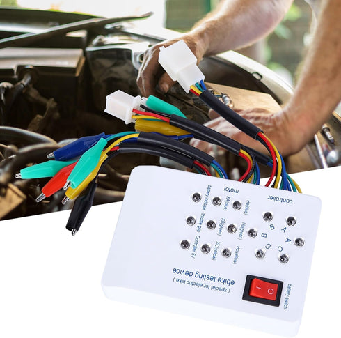 HaloVerde E Bike Motor Diagnostic Tool Portable Brushless Motor and Controller Tester for Electric Scooter and Electric