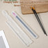 Exclaith 2 Pack 2 Pack Chopstick Case, Plastic Utensil Holder Travel Box with Side Opening Portable Reusable Flatware