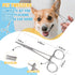 (42g) Dog Ear Care Kit - Professional Ear Powder for Hair Removal with Grooming Hemostat - Effective Solution