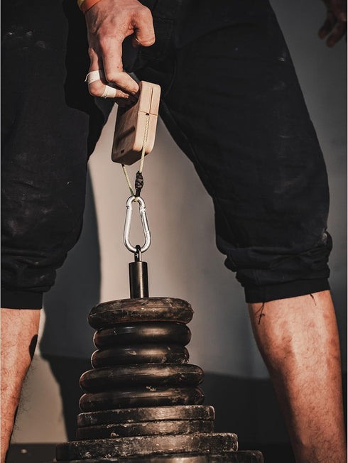 Workshop 19/50 Pinch Portable Hangboard Compact Fingerboard & Grip Trainer for Climbing, Bouldering and Grip Strength