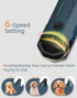Dog Nail Grinder, Super Quiet 6-Speed Rechargeable Nail Trimmer with 2 LED Lights for Large Medium Small Dogs