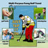Funny Printed Golf Towel with Clip, Golf Gift for Men, Husband, Boyfriend, Dad - Just Tap It in