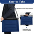 Maeytau Stadium Seats for Bleachers with Back Support, Portable Bleacher Seats with Thick Padded Cushion and Shoulder